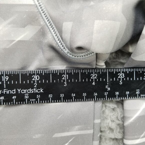 Under Armour Shirt Mens Medium Gray Loose Fit Pullover Sweatshirt Hoodie *Read* - Picture 7 of 13